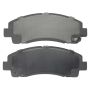 MPA 1003-1102C Quality-Built Black Series Ceramic Brake Pads w/ Hardware