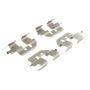 MPA 1003-1103C Quality-Built Black Series Ceramic Brake Pads w/ Hardware