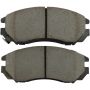 MPA 1003-1104C Quality-Built Black Series Ceramic Brake Pads w/ Hardware