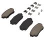 MPA 1003-1105C Quality-Built Black Series Ceramic Brake Pads w/ Hardware