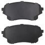 MPA 1003-1105C Quality-Built Black Series Ceramic Brake Pads w/ Hardware