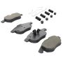 MPA 1003-1106C Quality-Built Black Series Ceramic Brake Pads w/ Hardware