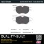 MPA 1003-1106M Quality-Built Black Series Semi-Metallic Brake Pads w/ Hardware