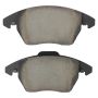 MPA 1003-1107BC Quality-Built Black Series Ceramic Brake Pads w/ Hardware