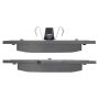 MPA 1003-1107BC Quality-Built Black Series Ceramic Brake Pads w/ Hardware