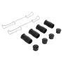 MPA 1003-1107C Quality-Built Black Series Ceramic Brake Pads w/ Hardware
