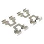 MPA 1003-1108M Quality-Built Black Series Semi-Metallic Brake Pads w/ Hardware