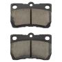 MPA 1003-1113AC Quality-Built Black Series Ceramic Brake Pads w/ Hardware