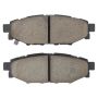 MPA 1003-1114C Quality-Built Black Series Ceramic Brake Pads w/ Hardware