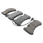 MPA 1003-1116AM Quality-Built Black Series Semi-Metallic Brake Pads