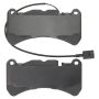MPA 1003-1116AM Quality-Built Black Series Semi-Metallic Brake Pads