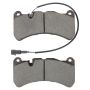 MPA 1003-1116AM Quality-Built Black Series Semi-Metallic Brake Pads