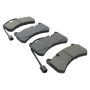 MPA 1003-1116BM Quality-Built Black Series Semi-Metallic Brake Pads