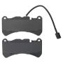 MPA 1003-1116BM Quality-Built Black Series Semi-Metallic Brake Pads