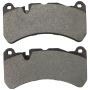 MPA 1003-1116M Quality-Built Black Series Semi-Metallic Brake Pads w/ Hardware