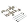 MPA 1003-1116M Quality-Built Black Series Semi-Metallic Brake Pads w/ Hardware
