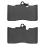 MPA 1003-1118C Quality-Built Black Series Ceramic Brake Pads w/ Hardware