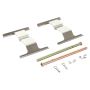 MPA 1003-1118M Quality-Built Black Series Semi-Metallic Brake Pads w/ Hardware