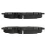 MPA 1003-1118M Quality-Built Black Series Semi-Metallic Brake Pads w/ Hardware
