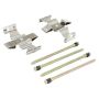 MPA 1003-1121M Quality-Built Black Series Semi-Metallic Brake Pads w/ Hardware