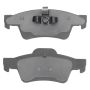 MPA 1003-1122C Quality-Built Black Series Ceramic Brake Pads w/ Hardware