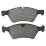 MPA 1003-1123C Quality-Built Black Series Ceramic Brake Pads w/ Hardware