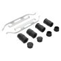 MPA 1003-1123M Quality-Built Black Series Semi-Metallic Brake Pads w/ Hardware
