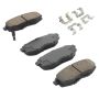 MPA 1003-1124C Quality-Built Black Series Ceramic Brake Pads w/ Hardware