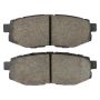 MPA 1003-1124C Quality-Built Black Series Ceramic Brake Pads w/ Hardware