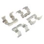 MPA 1003-1124C Quality-Built Black Series Ceramic Brake Pads w/ Hardware
