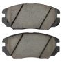 MPA 1003-1125AC Quality-Built Black Series Ceramic Brake Pads w/ Hardware