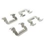 MPA 1003-1125AC Quality-Built Black Series Ceramic Brake Pads w/ Hardware