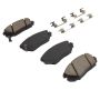 MPA 1003-1125C Quality-Built Black Series Ceramic Brake Pads w/ Hardware