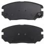 MPA 1003-1125C Quality-Built Black Series Ceramic Brake Pads w/ Hardware