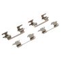 MPA 1003-1125C Quality-Built Black Series Ceramic Brake Pads w/ Hardware