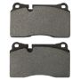 MPA 1003-1129M Quality-Built Black Series Semi-Metallic Brake Pads w/ Hardware
