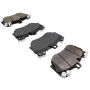 MPA 1003-1130M Quality-Built Black Series Semi-Metallic Brake Pads