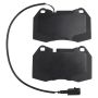 MPA 1003-1133M Quality-Built Black Series Semi-Metallic Brake Pads