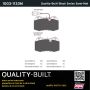 MPA 1003-1133M Quality-Built Black Series Semi-Metallic Brake Pads