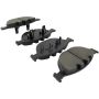 MPA 1003-1151M Quality-Built Black Series Semi-Metallic Brake Pads