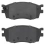 MPA 1003-1156C Quality-Built Black Series Ceramic Brake Pads w/ Hardware