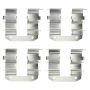 MPA 1003-1157C Quality-Built Black Series Ceramic Brake Pads w/ Hardware