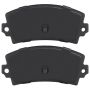 MPA 1003-1163M Quality-Built Black Series Semi-Metallic Brake Pads