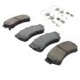MPA 1003-1164C Quality-Built Black Series Ceramic Brake Pads w/ Hardware