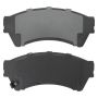 MPA 1003-1164C Quality-Built Black Series Ceramic Brake Pads w/ Hardware