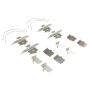 MPA 1003-1164C Quality-Built Black Series Ceramic Brake Pads w/ Hardware