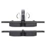 MPA 1003-1170C Quality-Built Black Series Ceramic Brake Pads w/ Hardware