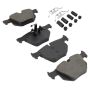 MPA 1003-1170M Quality-Built Black Series Semi-Metallic Brake Pads w/ Hardware