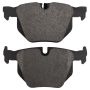 MPA 1003-1170M Quality-Built Black Series Semi-Metallic Brake Pads w/ Hardware