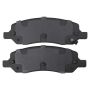 MPA 1003-1172C Quality-Built Black Series Ceramic Brake Pads w/ Hardware